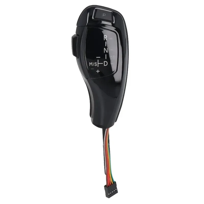 

Глянцевая черная светодиодная ручка переключения передач — для BMW X3 E83 2004-2010 с левым рулем