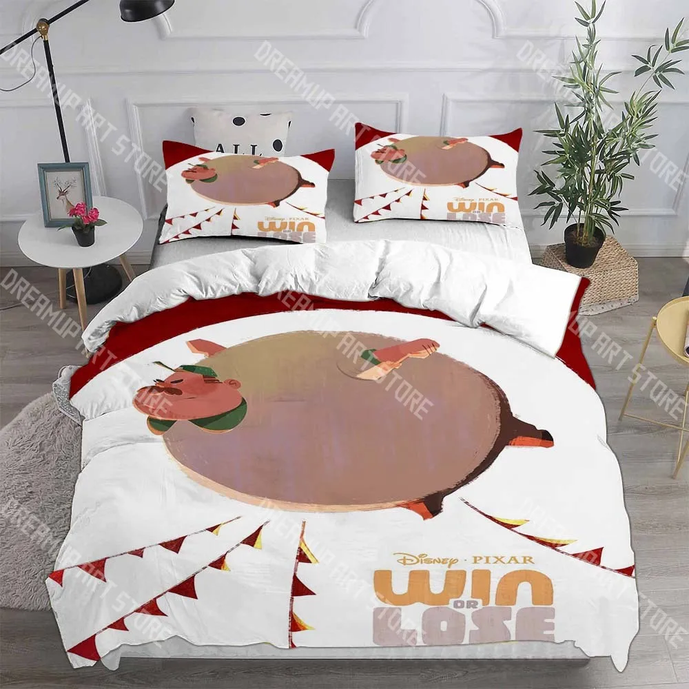 

New Win or Lose Bedding Sets Comforter Quilt Bed Cover Duvet Cover Pillow Case EU Single US Twin 2-3 Pieces Sets Kids Adult Size
