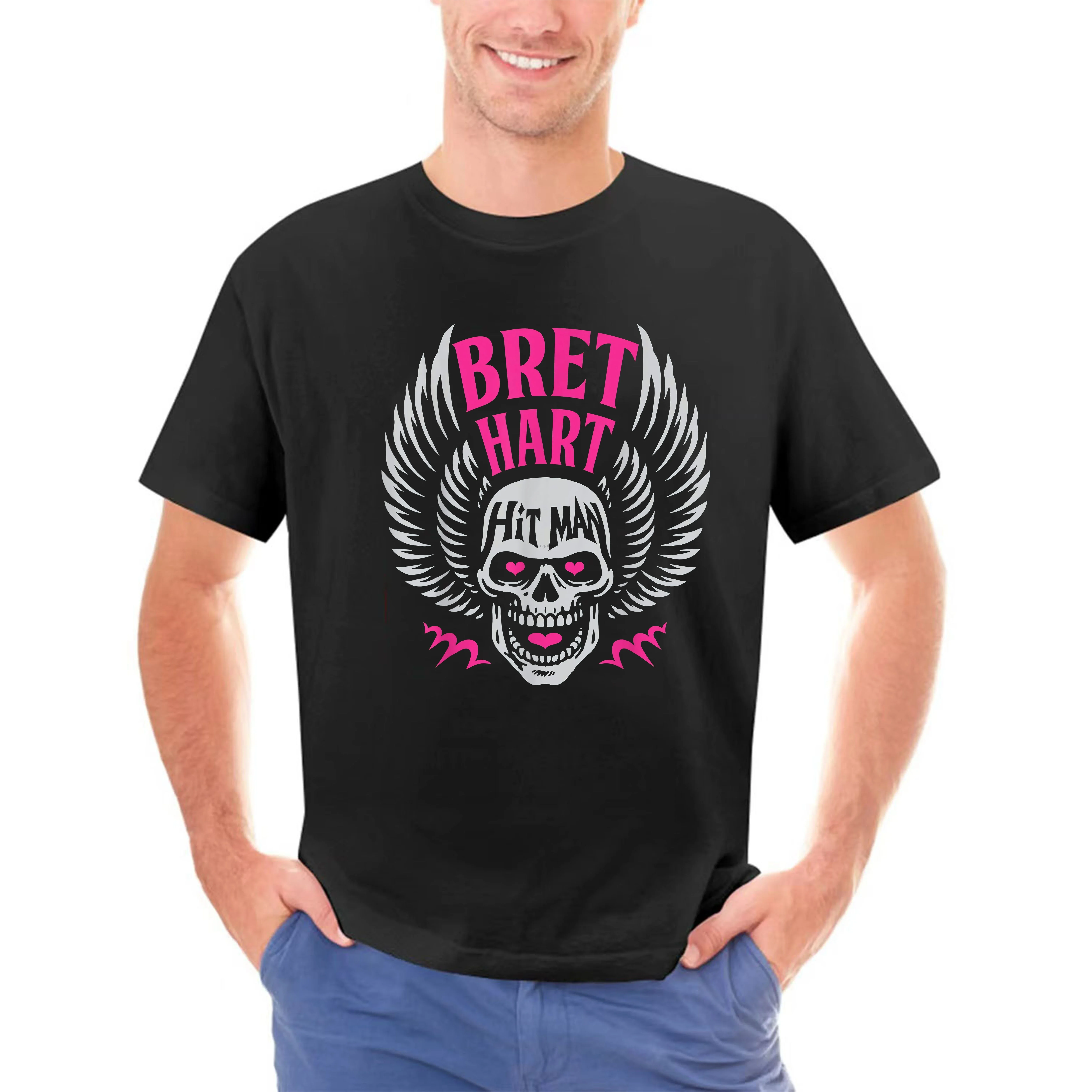 Bret Hart Hitman Graphic T-Shirt