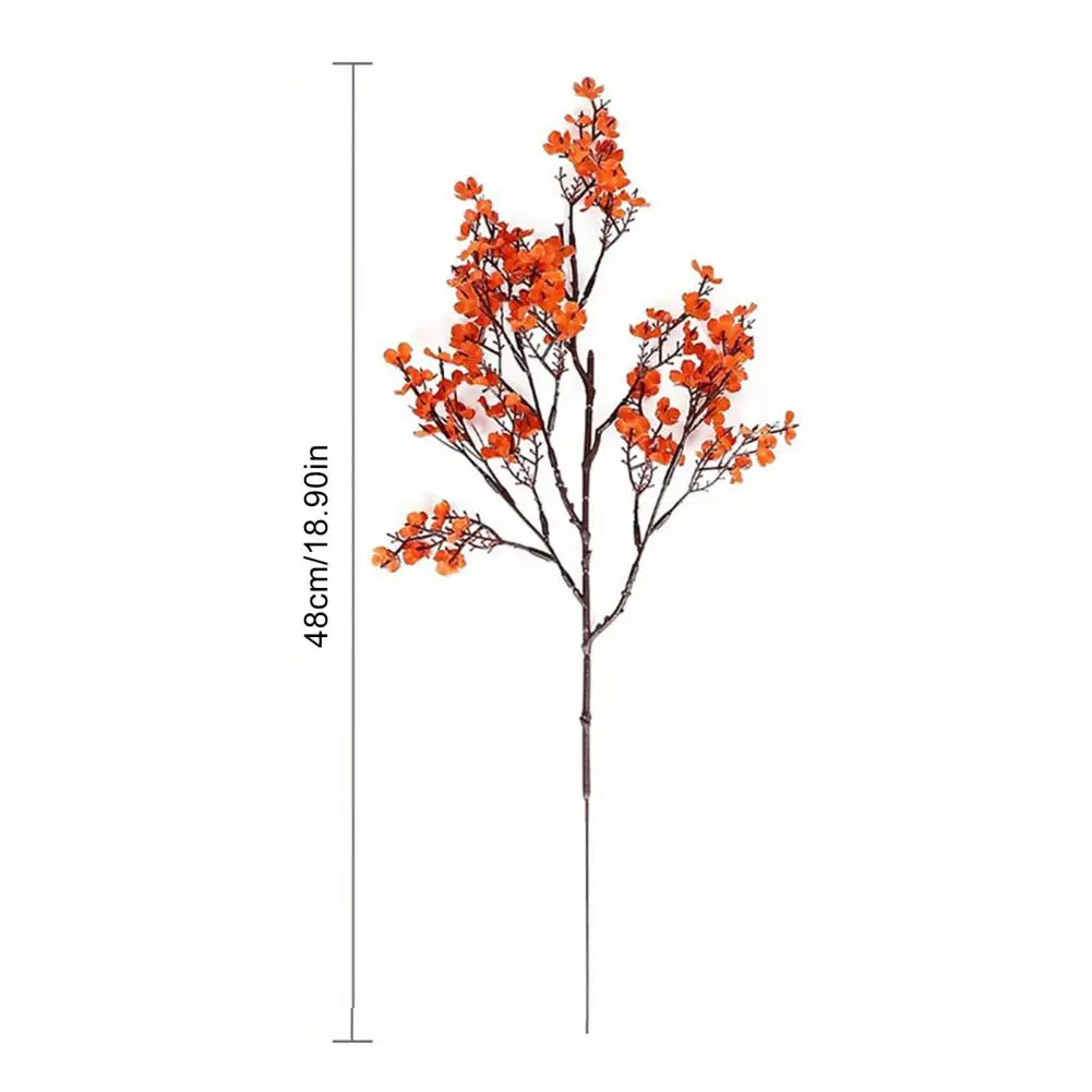 1pc Babysbreath Artificial Flowers Gypsophila DIY Bouquet Plastic Fake Flowers for Wedding Party Home Decoration - view 2