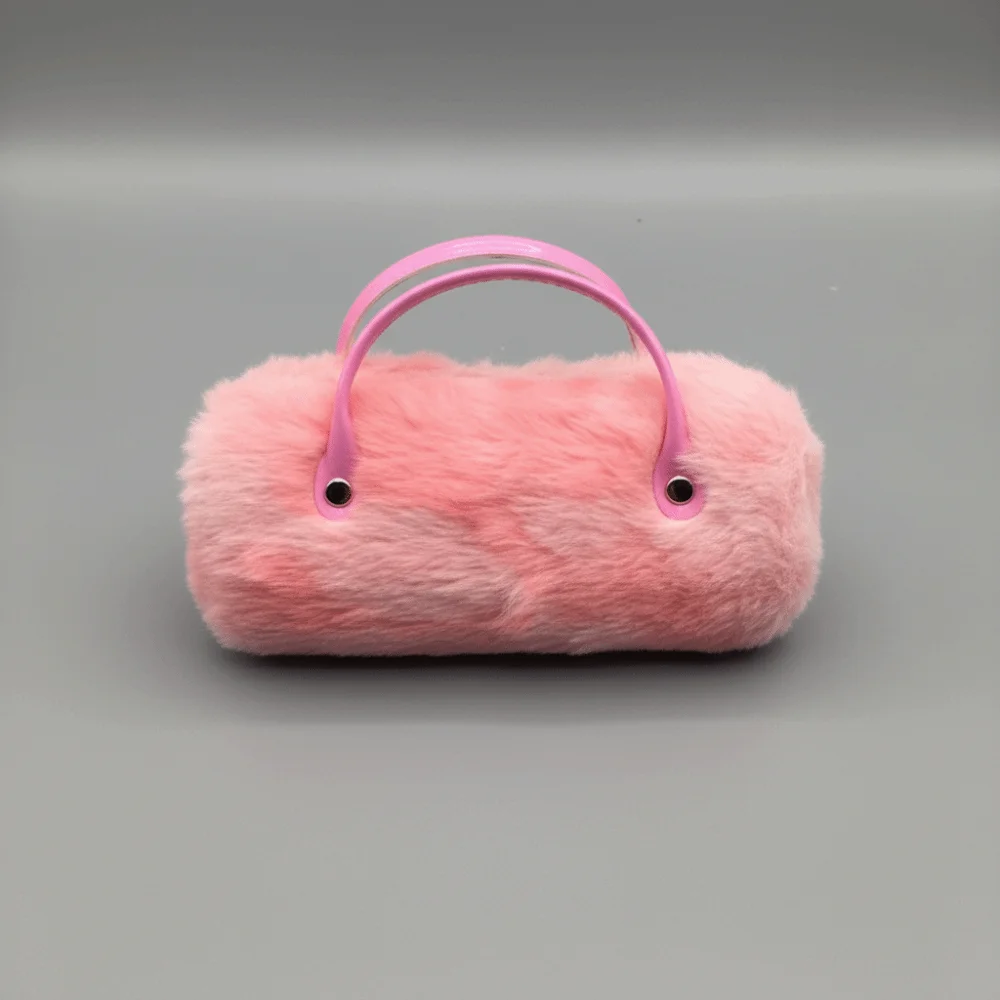 

Модный чехол для очков радужного цвета с ручкой, портативный защитный чехол для очков, устойчивый к давлению, коробка для хранения солнцезащитных очков