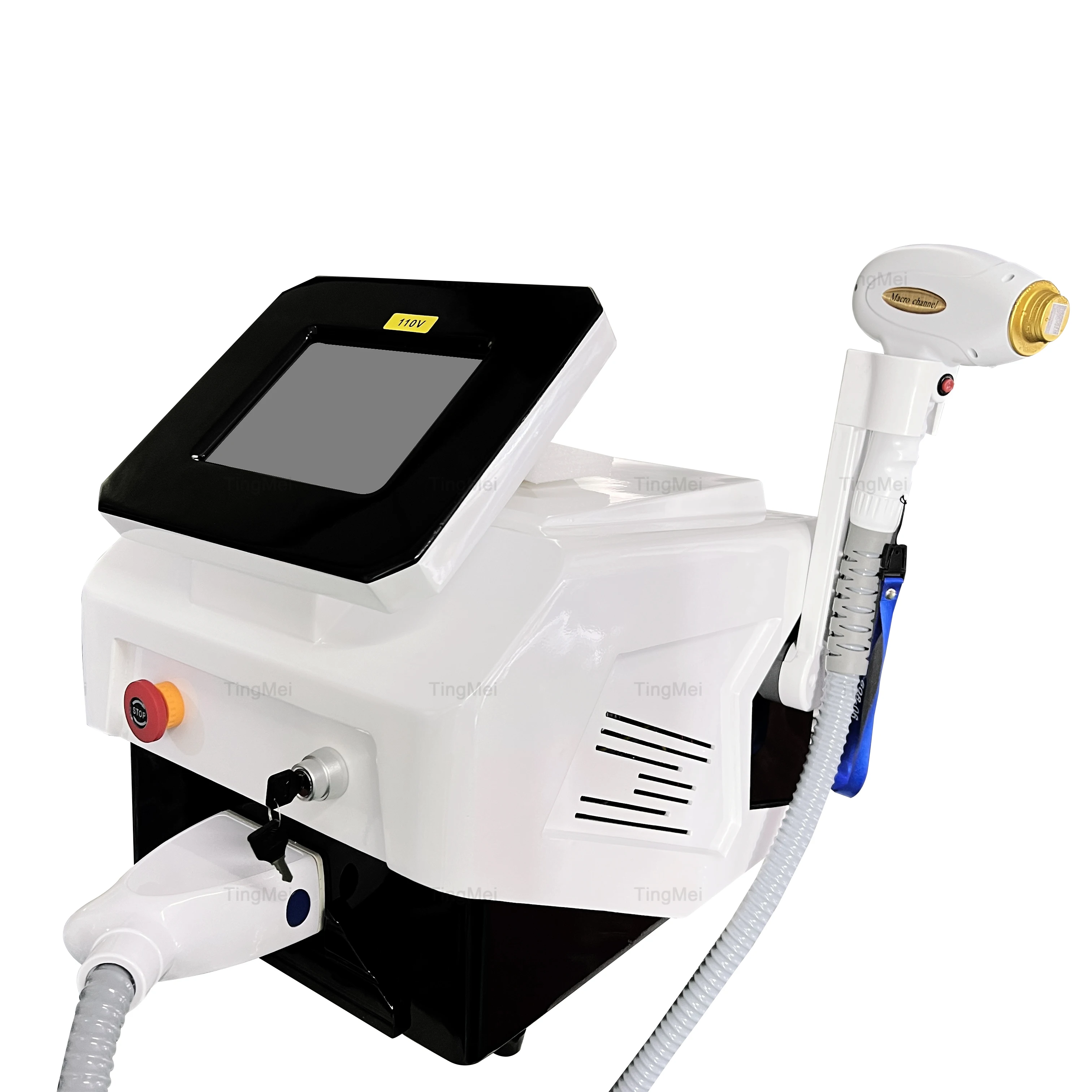 

808nm 755 1064 Diode Laser Hair Removal Machine Alexandrit Permanent Removal Cooling Head Painless Laser Epilator