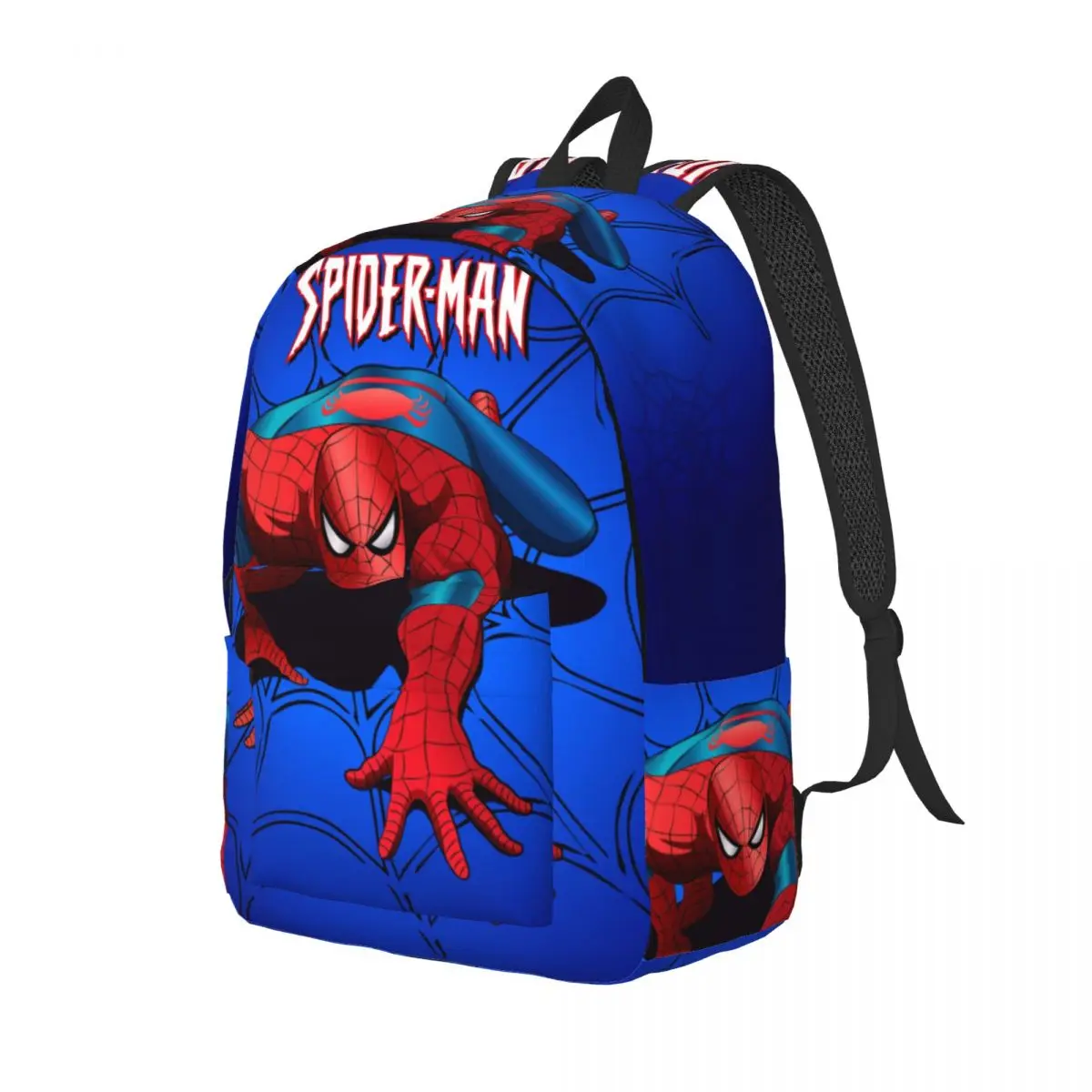 Hiking Signs Zipper Closure New Marvel Spider Man Storage Bag Children Schoolbag Back To School Gift