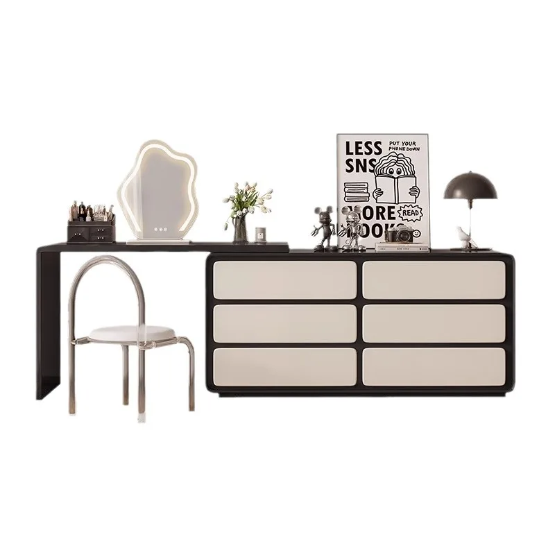 

Solid wood, dresser, computer table, bedside chest, dresser integrated modern