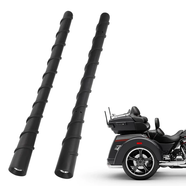 2 szt. Motocykl 7 "antena dla Harley Davidson 1989-2022 Street Road CVO Trike Touring Glide Ultra Limited Moto akcesoria