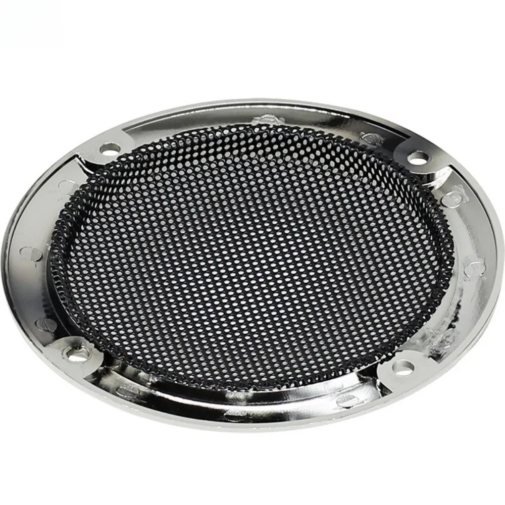 Plastic Frame Speaker Net Cover Metal Grille Black Spray Speaker Grille Cover Cold Rolled Steel Easy Installation