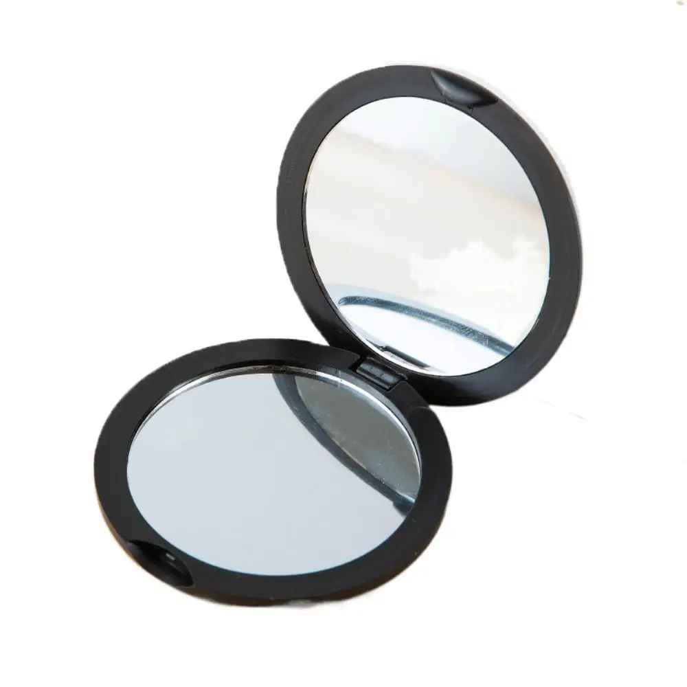 Easu Use Double Sided Flip Small Round Mirror Small Cute Mini Folding Mirror Round Round Makeup Mirror Home Decor