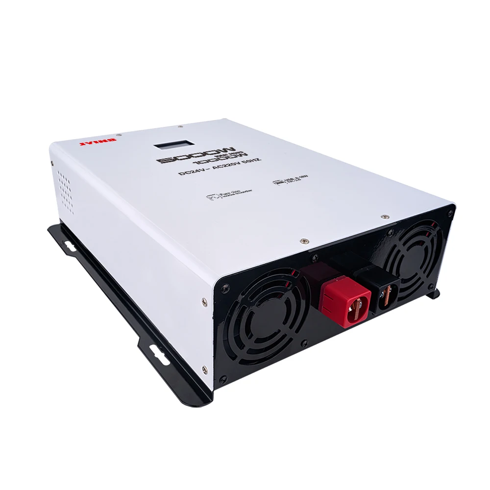 JYINS 5kw Pure Sine Wave Solar Inverter DC 24V To AC 220V Single Phase Output