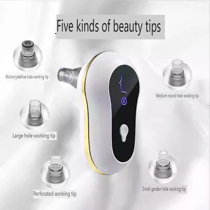 Electric Blackheads Beauty Device, Blackhead Removal, Exfoliation, Deep Stain Removal,Vacuum Negative Pressure Technology ML-066