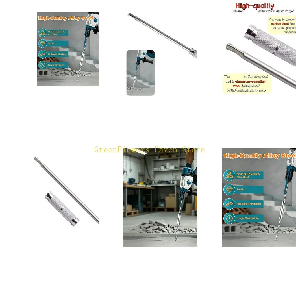 F68D Drilling Extension Rod Extension Adapter 26Cm for Tight Access Use
