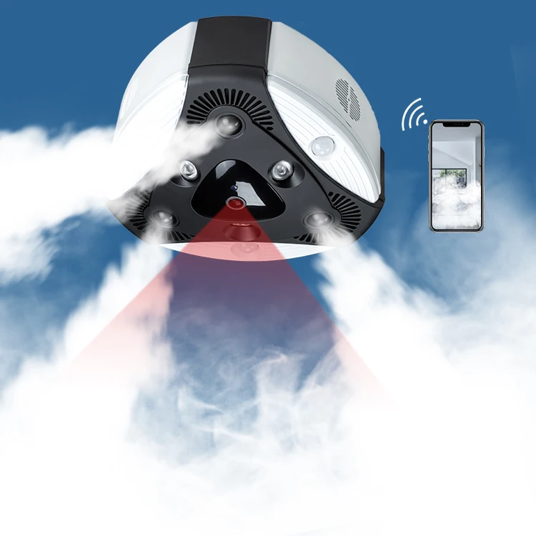 

Tuya Wireless Smart Home Security Fog System With PIR Fog Protection OEM Wholesale Mobile App