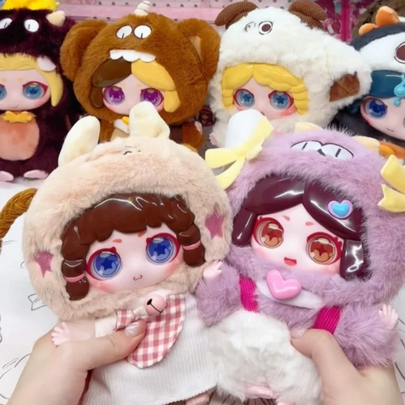 

Новый Ye Luoli второго поколения, милые звери, серия «Не бегущий на выезде», слепая коробка, виниловая плюшевая загадочная коробка, игрушка-сюрприз, сумка, подвеска, подарок