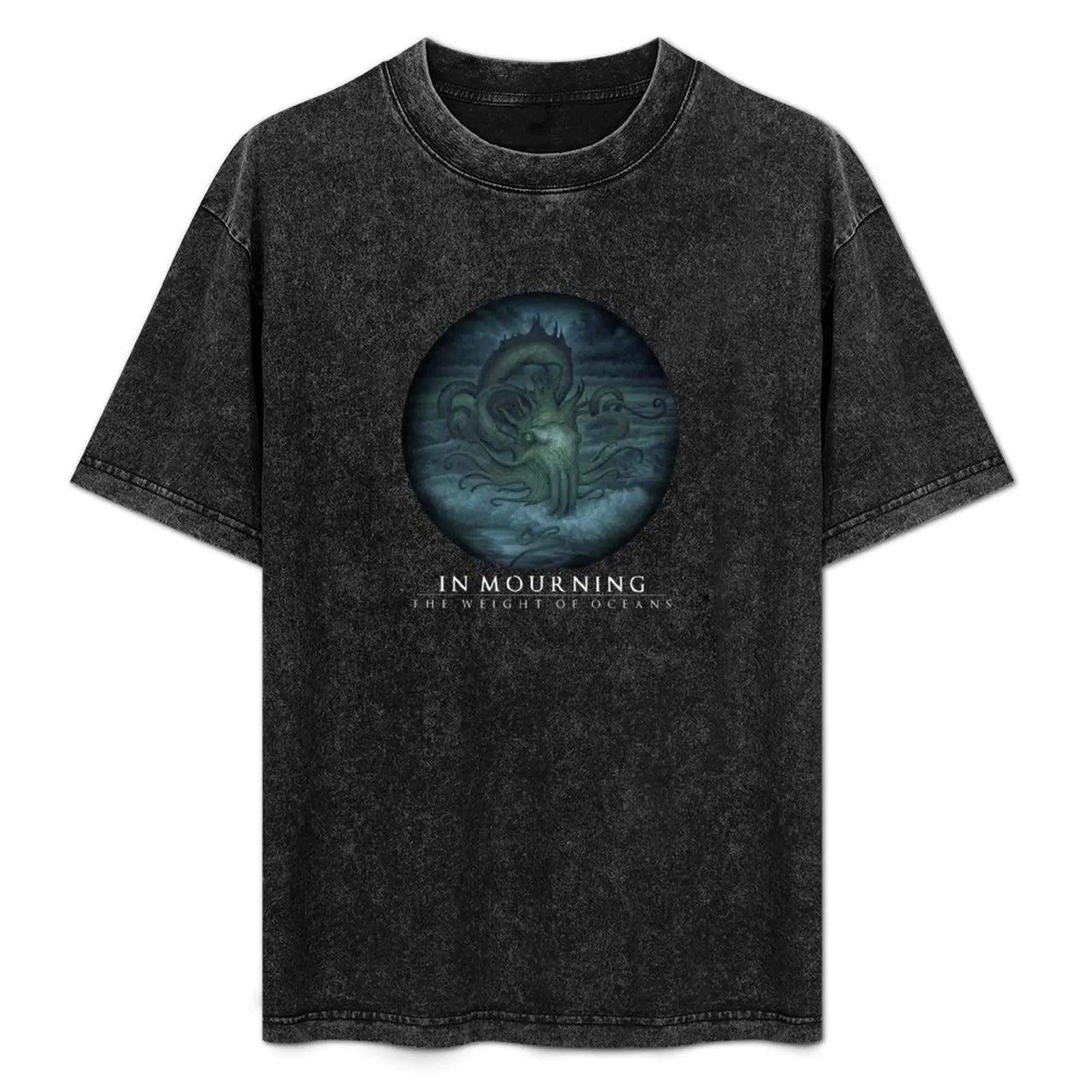 

In Mourning - The Weight Of Oceans T-Shirt Sporty Breathable Short Sleeve T-Shirt