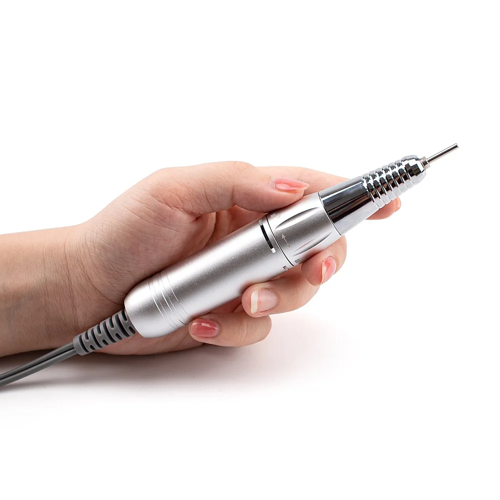 Top Seller Lovely Heart Display Screen Manicure Set Tools Electric Cordless Carbon Brush Handle Piece Nail Drill Machine