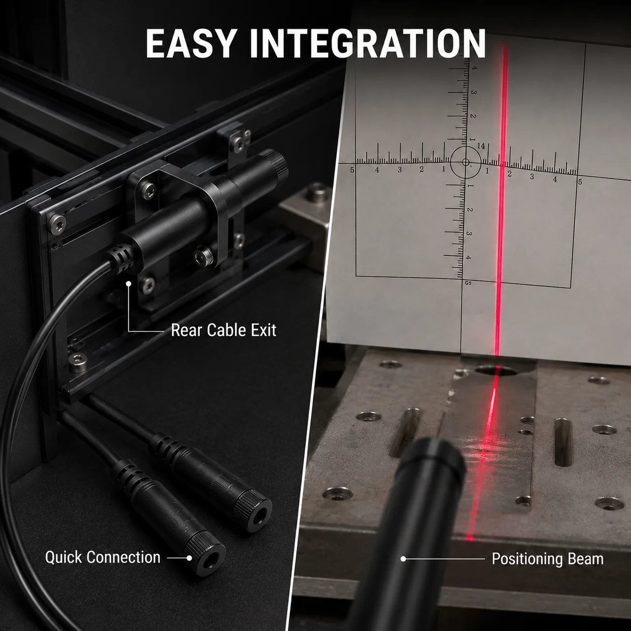 ZhonNa 16x70mm Red Line Laser  - đánh giá và giá Industrial Laser Alignment