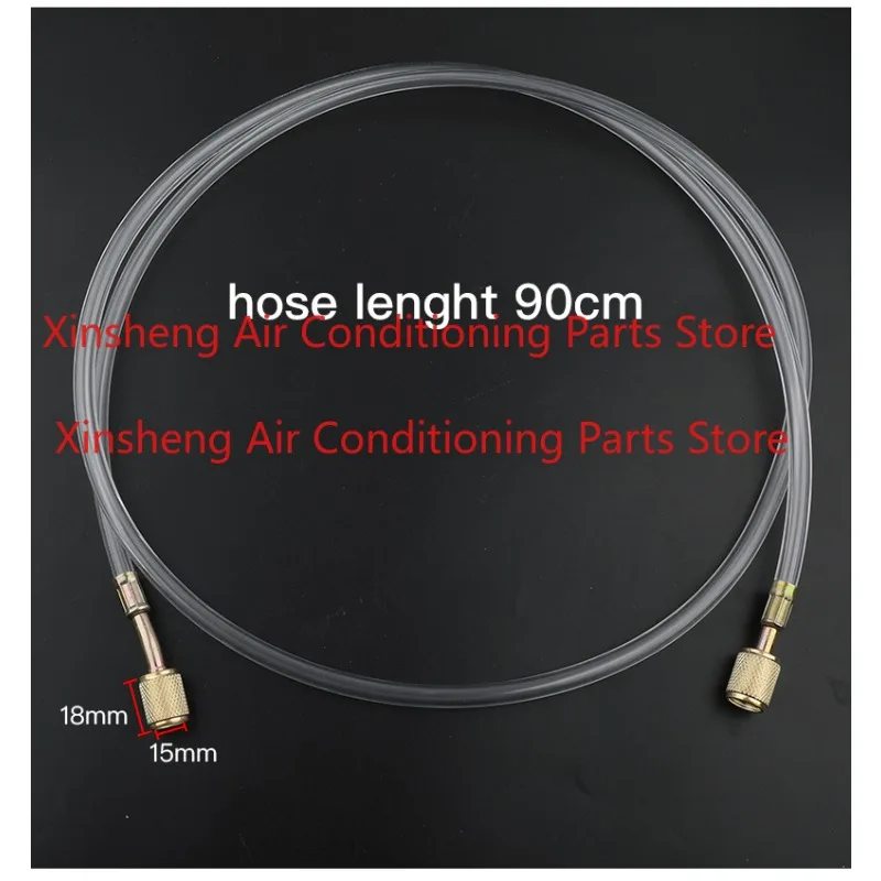 HOWH Air Conditioning Fluoride Hose Add Fluoride Tube  Transparent Tool Parts Air Conditioning Fluorine Refrigerant