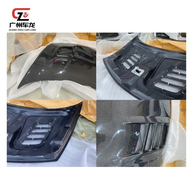 

Для HD Civic 2006-2012 Тип R FD2 Крышка Заводская прямая крышка капота двигателя в стиле FD2 из углеродного волокна