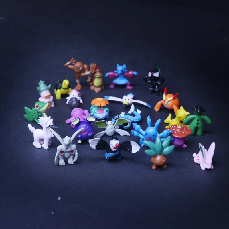 Kleine Größe 48/72/96/120/144 Stück Poke-Spiel Anime-Actionfiguren Puppen-Modell Sammler-Spielzeug Geburtstagsgeschenk – Detail 4