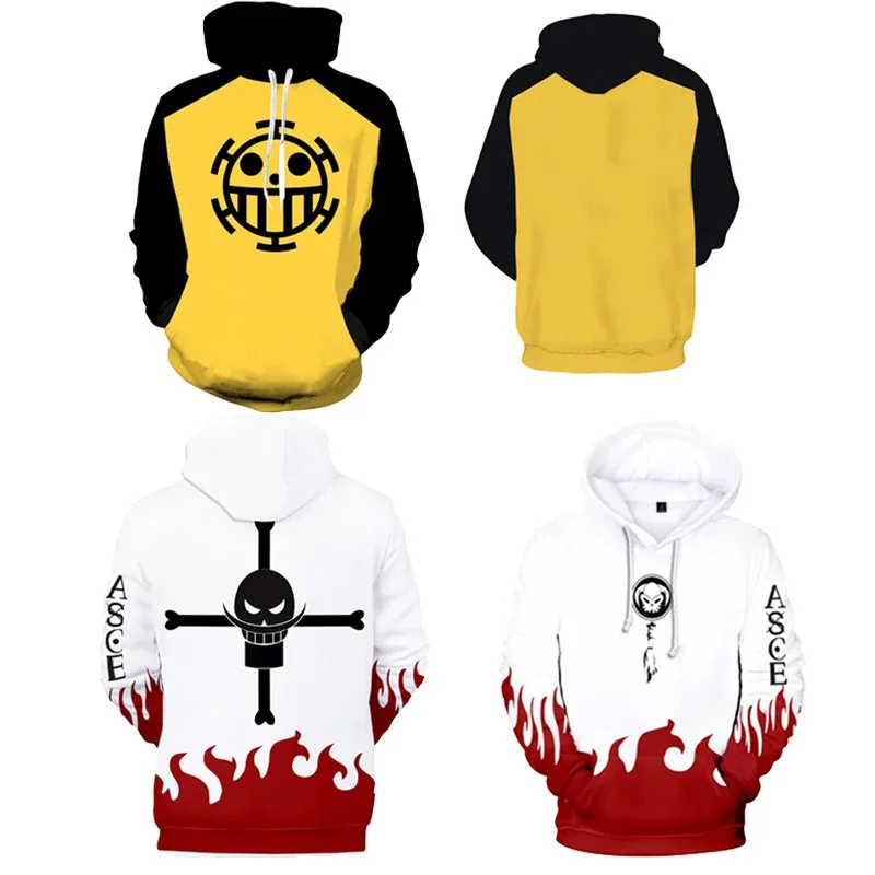 

Костюм с капюшоном для косплея Law, унисекс, толстовка с капюшоном с 3D принтом, топы, толстовка для взрослых, пуловер, уличная одежда