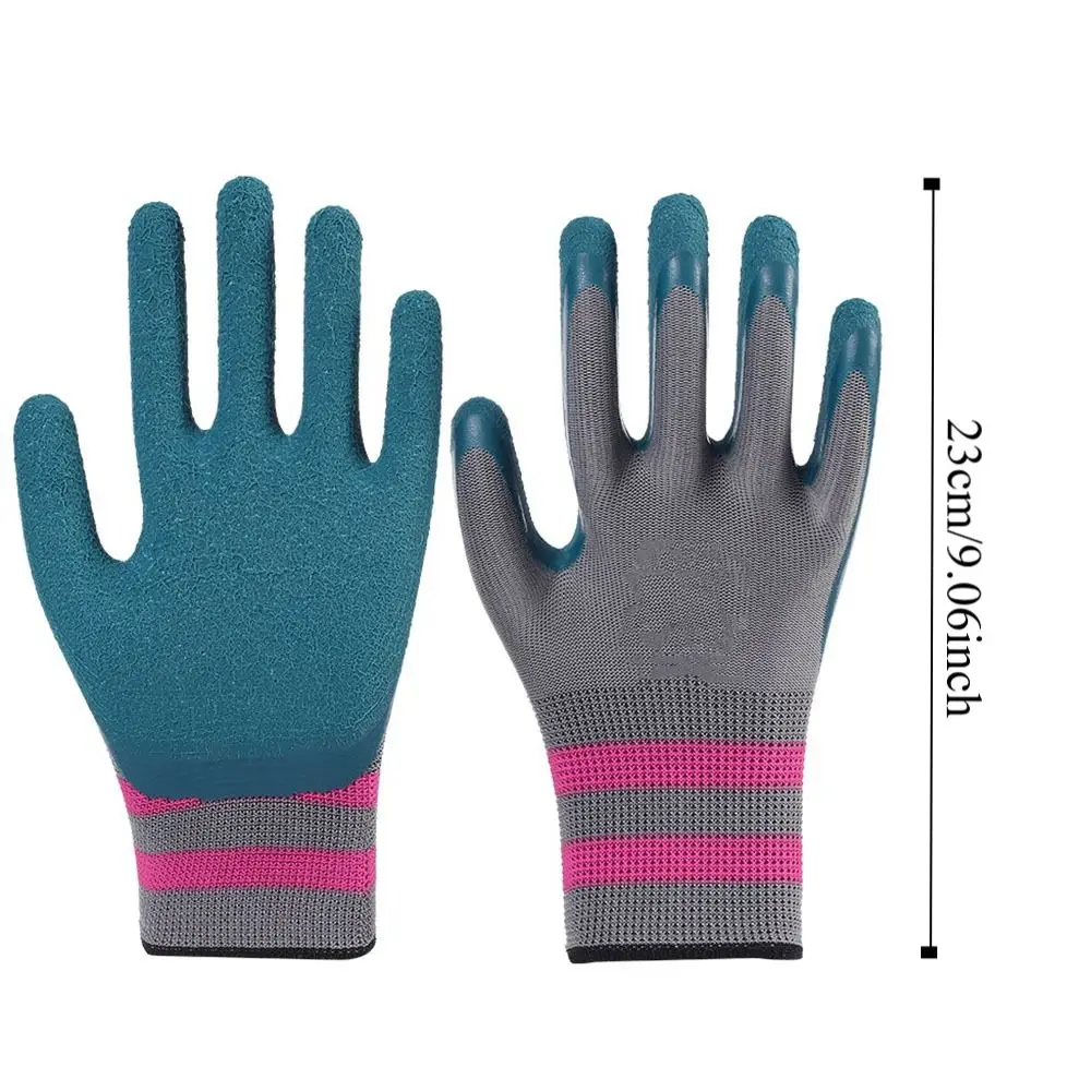 قفازات عمل مقاومة للاهتراء، قفازات حماية العمل غير قابلة للانزلاق، قفازات مطاطية للإطارات الصناعية المقاومة للماء #6