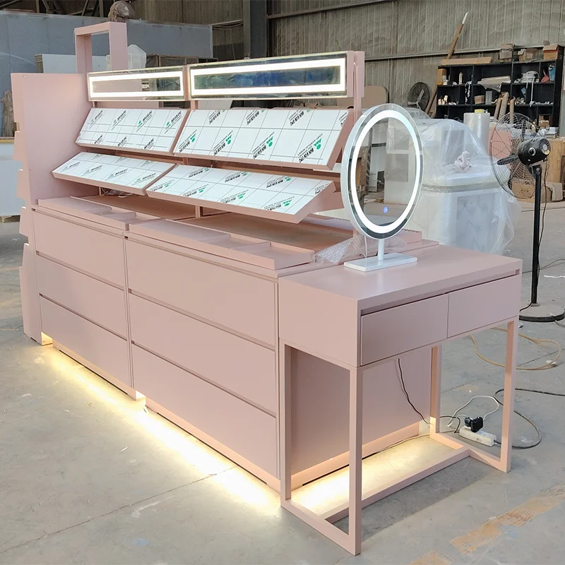 

* Custom Shop Beauty Salon Product Shelves Cosmetics Display Shelves