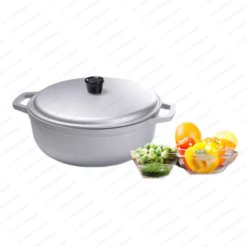 Small Aluminum Pot, Aluminum Alloy Soup Pot, Small, Thickened Gas Saucepan,  Pilaf Pot Outdoor
