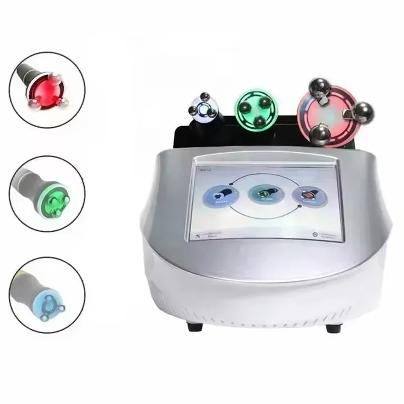 Portable RF 360 degree rotation RF therapy machine for face lifting roller rf 360 radio frequency body slimming massage machine