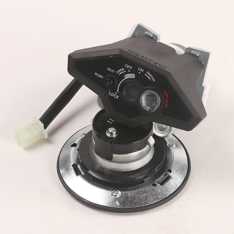 Cerradura de manga para motocicleta, cubierta de tanque de combustible para puerta eléctrica de motocicleta, encendido de coche completo para Kiden Kd150-g1-g2 y 150-z2