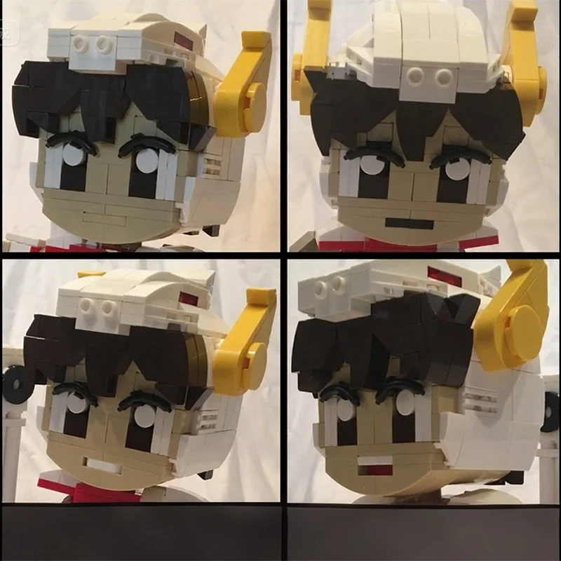 763pcs MOC Chibi Pegasus Seiya Brickheaded Model bouwstenen speelgoed Bouw idee Onderwijs kerstcadeaus Baksteen Kids