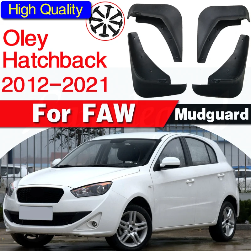 for FAW Oley Hatchback 2012-2021 Car Fender Mudguard Mud Flaps Guard Splash Flap Car Accessories 2013 2014 2015 2016 2018 2020