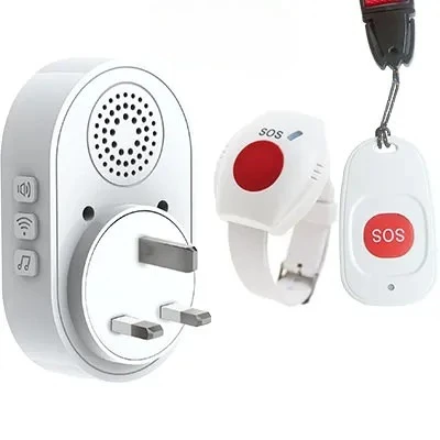 

Tuya Emergency Panic Button WIFI for Elderly Alarm SOS Bracelet Wireless Caregiver Pager Watch Call Senior Fall Alert
