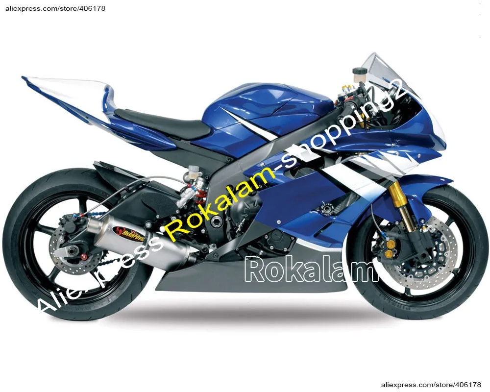 

For Yamaha YZFR6 2006 2007 YZF R6 YZF-R6 06 07 YZF600 R6 Motorcycle Fairings Aftermarket Kit (Injection Molding)