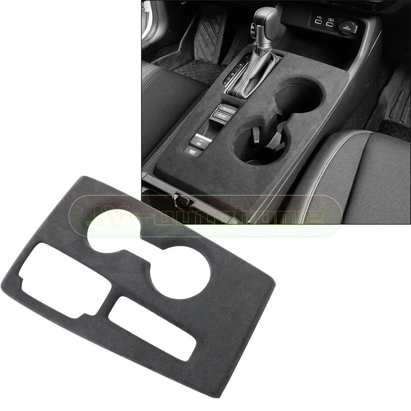 

For Honda Civic 11th Gen Sedan XL / Hatchback Sport, Sport Hybrid, Sport Touring Hybrid 2021-2026 Suede Center Gear Shift Panel Cover Trim Car Interior Accessories