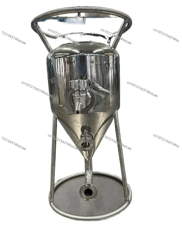 5L Home Brew Unitank Fermenter Fermentation Tank Beer Double Wallet Stainless Steel 304 with Dimple Cooling 50l