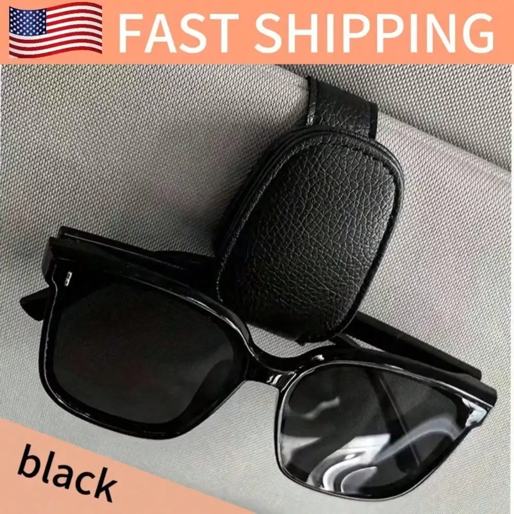 

Держатель для очков в автомобиль, из ПВХ, с магнитным открыванием и закрыванием – легко брать с собой, универсальная автомобильная подставка для очков