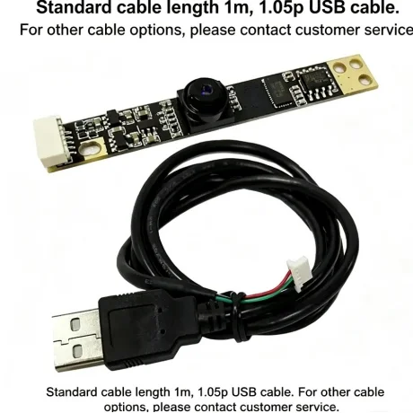 1MP 720P HD USB Camera Module UVC Free Driver Facial Recognition Vision Industrial Webcam CMOS Sensor For Windows Linux Android