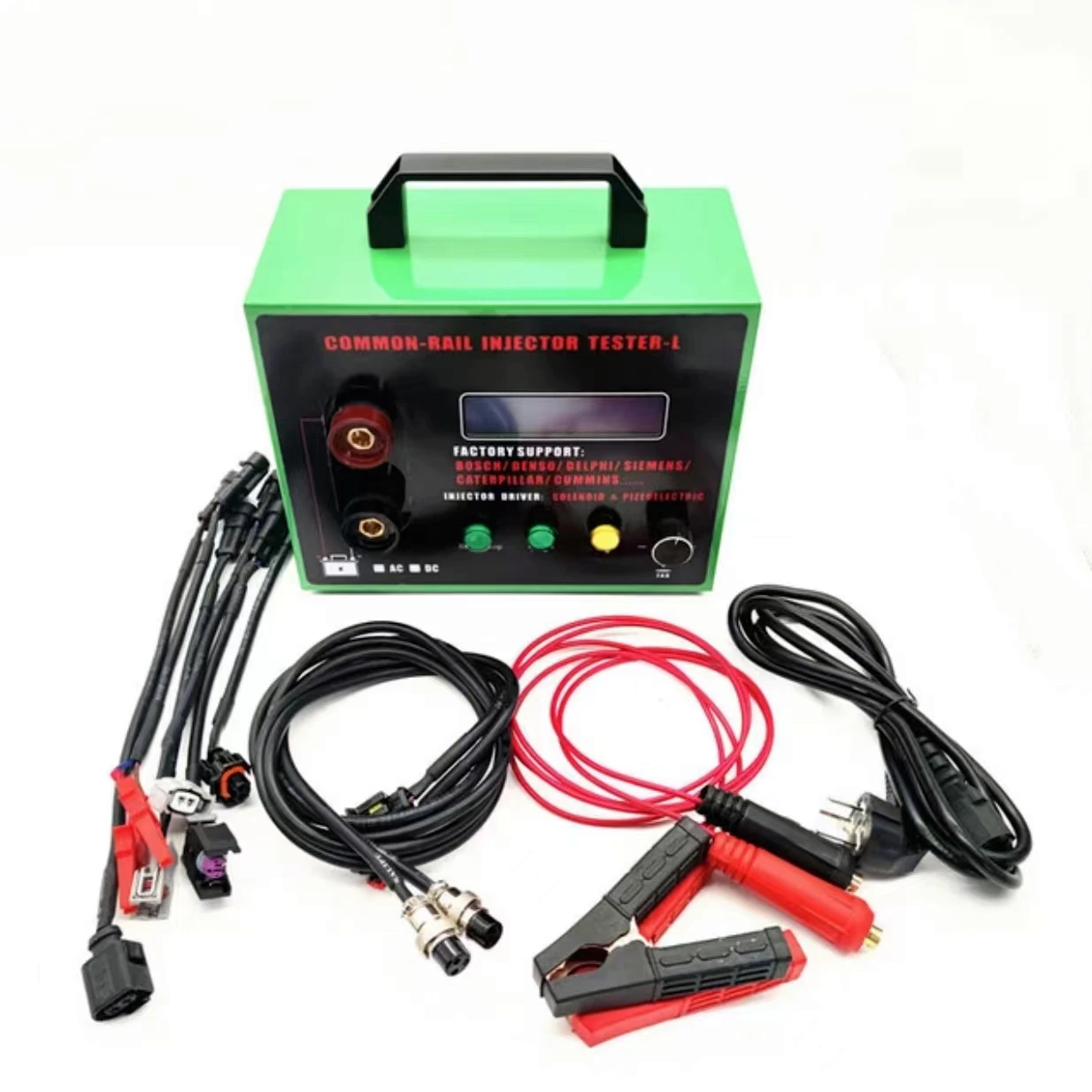 CR700L Diesel Common Rail Injector Tester Solenoid Piezo Injector Nozzle Driver Simulator for Bosch Denso CAT Siemens Cummins