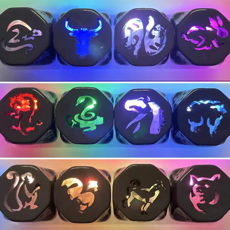 Resin Artwork Keycaps Mechanical Keyboard Personality Keys Back Light Zodiac Series Handwork Keycap