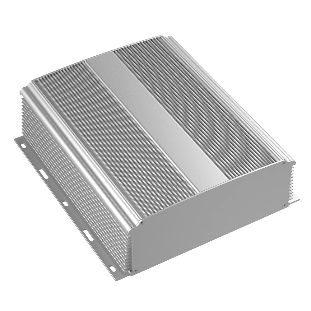 H38 234*80.6mm Extruded Aluminum Electronic Case OEM Work Parts Custom Security Equipment Aluminum Box