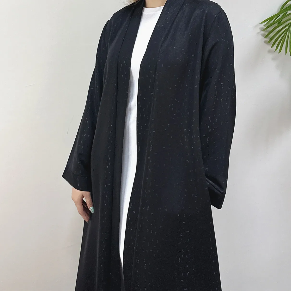 

2025 New Modest Muslim Dress Women Dubai Open Abaya Kimono Cardigan Turkey Kaftan Kebaya Eid Ramadan Islam Jalabiya Femme Robe