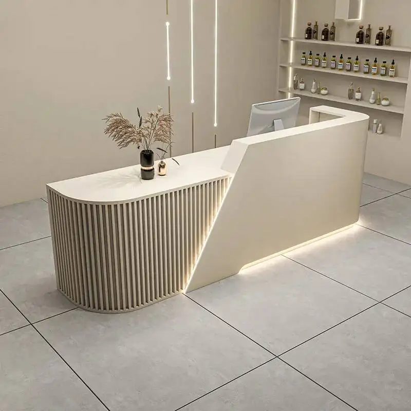 

Desks Style Clothing Store Reception Italian Beauty Salon Simplicity Reception Desks Luxury Office Furniture Receptionen HBRD