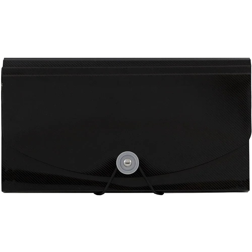 Organizador de archivos expandible de 13 bolsillos con cierre elástico, tarjetero, recibos, documentos, almacenamiento de registros financieros