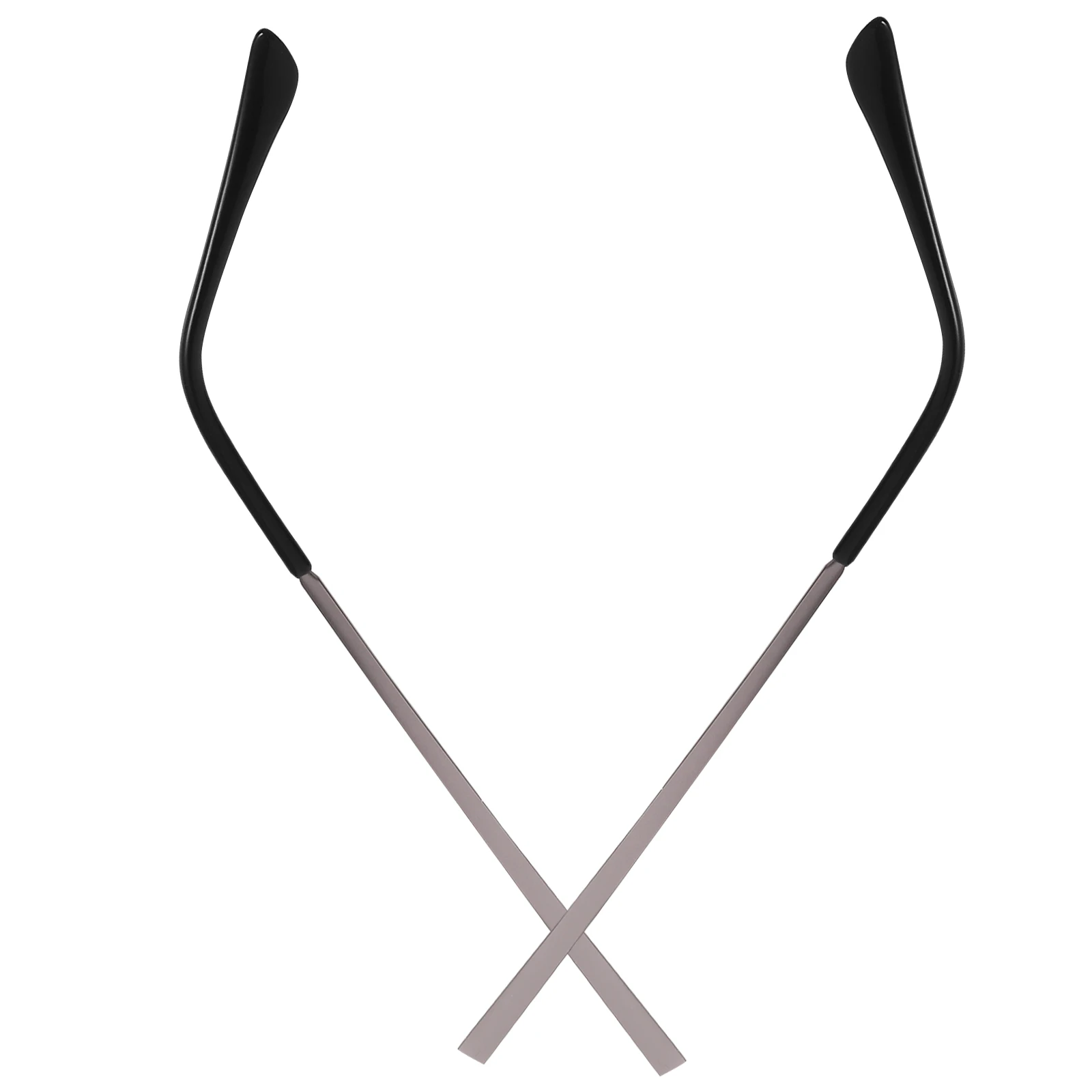 

1 Pair Universal Metal Glasses Replacement Temple Comfortable Lightweight Eyeglasses Arms No Ear Pressure Durable Fashion