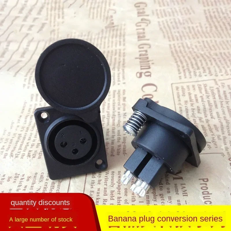 

3P пластиковая медная пушка с прямыми ножками USB и водонепроницаемой крышкой, трехжильный USB-разъем для микрофона Cannon