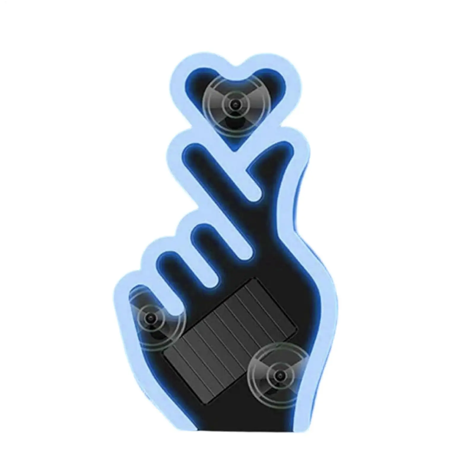 

Светодиодные автомобильные светильники для окон, перезаряжаемые, в форме сердца, романтические неоновые световые вывески для окон автомобиля с присоской для женщин и мужчин, для автомобиля