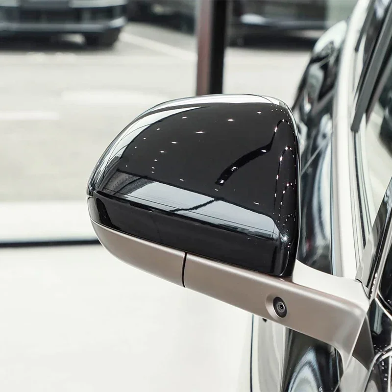 Factory Direct Sales  Side Mirror Rearview Car Mirror Folding Heating Black Car Mirror