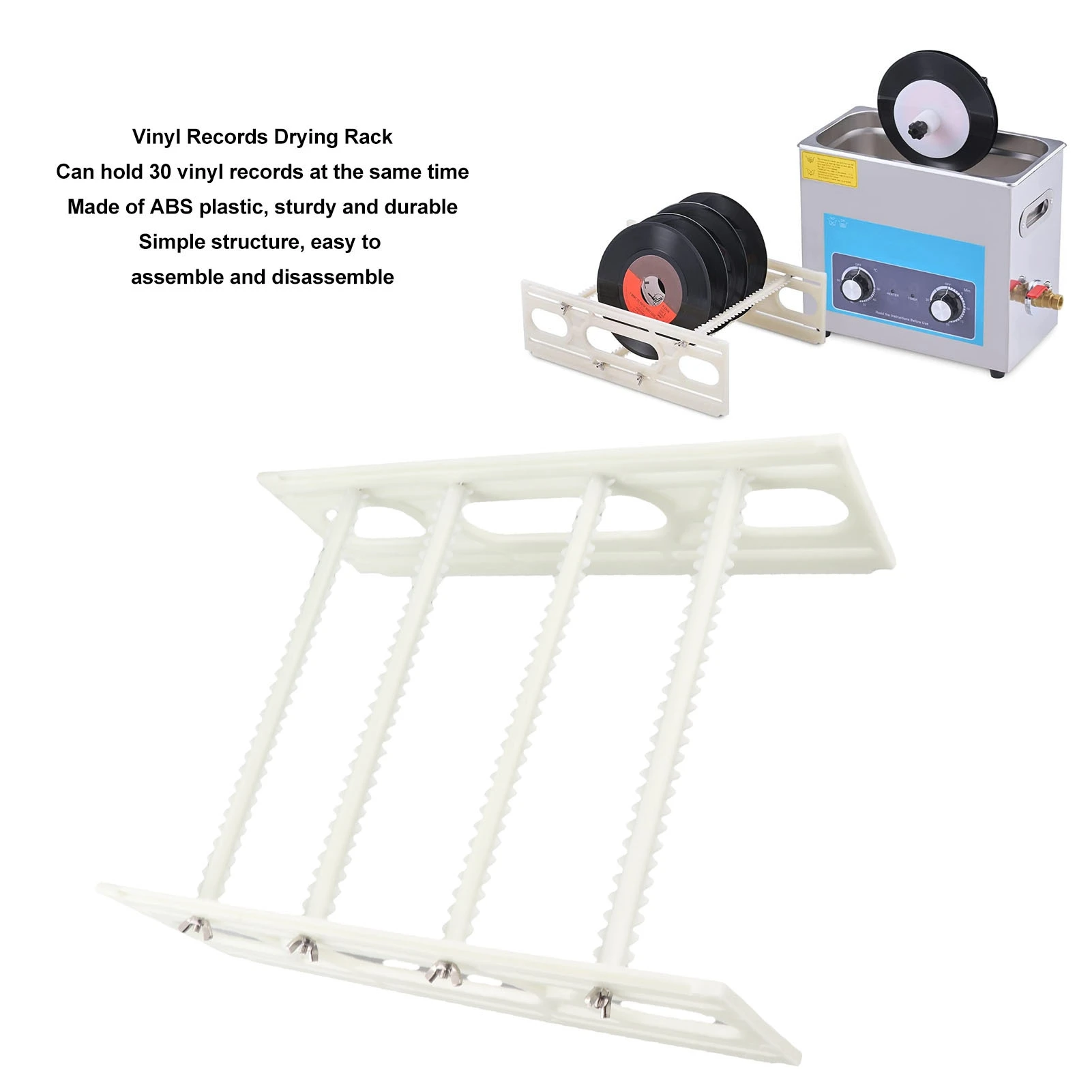 Record Drying Stand Record Drying Rack  Record Drying Rack ABS Plastic Large Capacity Record Storage Holder  Design
