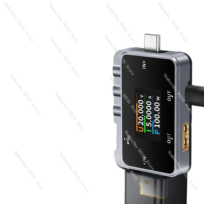 

Детектор быстрой зарядки USB/Type-C | FNAC-28 Измеритель тока и напряжения с функцией тестирования мощности