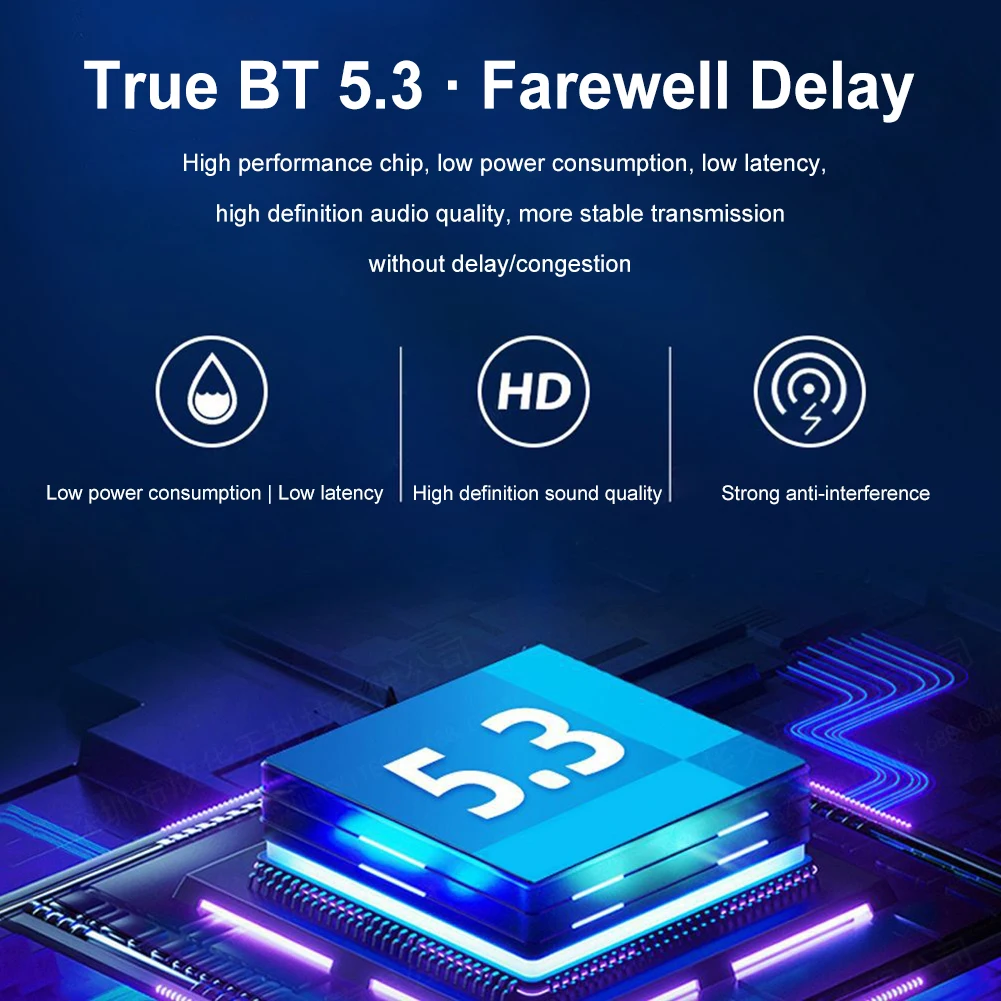 USB Bluetooth 5.3 5.1 Adapter Transmitter Bluetooth Receiver Audio Bluetooth Dongle Wireless USB Adapter for Computer PC Laptop