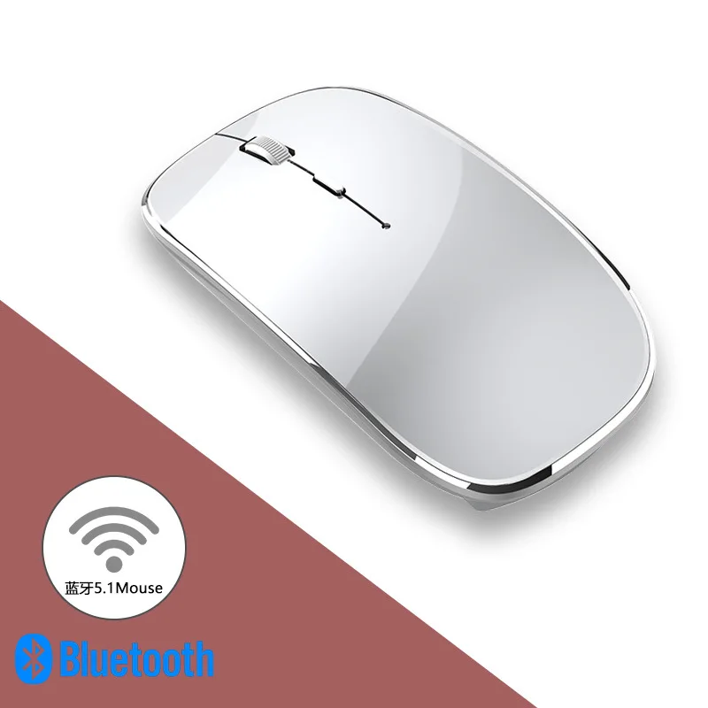 New Ultralight Portable Mute Bluetooth Charging Wireless Mouse For iPad Samsung Huawei Lenovo Android Windows Tablet